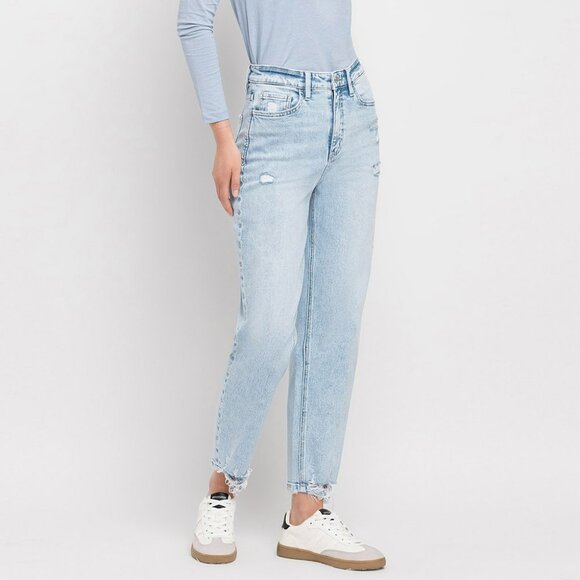 NWT Flying Monkey Super High Rise Barrel Leg Jeans - Picture 10 of 11